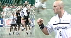 Demetrio Lozano trifft zum 12:13 (29.).