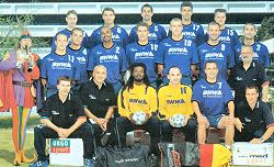 Die Mannschaft der SG Hameln wird am Ende der Saison auseinanderbrechen, denn die meisten Vertr�ge gelten nur f�r die 1. und 2. Liga: 