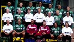 Die Mannschaft von GWD Minden. 