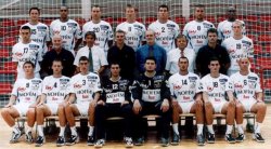 Die Mannschaft von Fotex Veszprem.