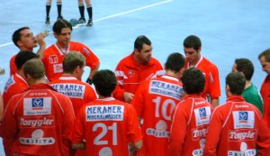 Auch die Auszeit half dem SC Meran nicht. Auch die Auszeit half dem SC Meran nicht.