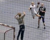 Johan Pettersson war mit 5/1 Toren bester THW-Sch�tze der zweiten Halbzeit.