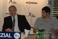 Serdarusic:"Wir sind besser besetzt." Rechts: Nikola Karabatic 