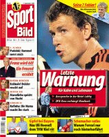 In der aktuellen Ausgabe der Sportbild geben Hoene� und Uwe Schwenker ein dreiseitiges Interview