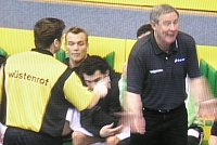 Noka Serdarusic wie gewohnt emotional.