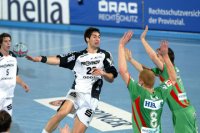 Nikola Karabatic zieht ab.