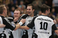 Jubel bei den Zebras.