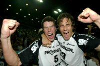 Kim Andersson und Marcus Ahlm feiern den 12. Titel.