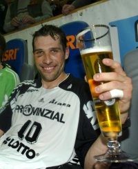 Stefan L�vgren kurz vor dem Abpfiff.