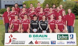 Das Team von MT Melsungen.