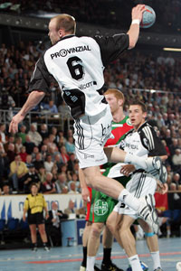 Henrik Lundstr�m erzielte 6 Treffer.