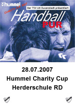 Der Hummel-Charity-Cup findet am 28./29.07. in Rendsburg, Elmshorn und Neum�nster statt.