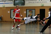 Artistische Einlage vom Kreis: Nikola Karabatic