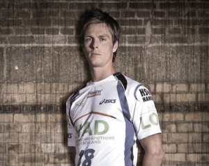 Rechtsau�en mit Torgarantie: Hans Lindberg.