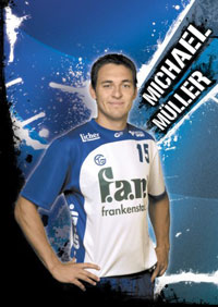 Senkrechtstarter Michael M�ller steht im 28er-Kader  von Heiner Brand.