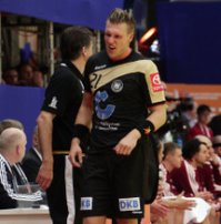 Lars Kaufmann musste nach einem Kopftreffer das Feld wieder verlassen.