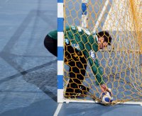 Henning Fritz konnte wenig anfassen und musste fr�h Slawomir Szmal weichen.