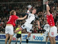 Filip Jicha erzielte drei wichtige Treffer gegegn Gummersbach.