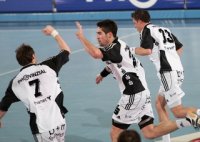 Jubel beim THW: Die zwei Punkte bleiben in Kiel.