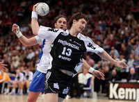 Marcus Ahlm erzielte seine f�nf Treffer allesamt im ersten Durchgang.