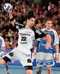 Seine individuelle Klasse brachte den THW Kiel zur�ck in die Partie: Nikola Karabatic