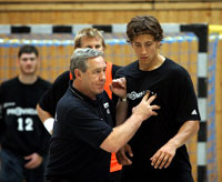 Marcus Ahlm: "Er ist sehr genau in seinen Ansagen an die Mannschaft"