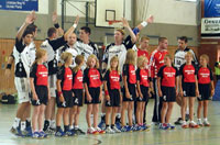 Der deutsche Meister wurde in der Sch�ferberghalle herzlich empfangen.