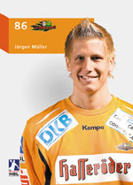 Torwart J�rgen M�ller wechselte von Hamburg nach Magdeburg.