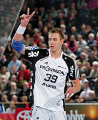 Filip Jicha zeigt es an: Es konnten zwei weitere Punkte auf der Habenseite verbucht werden.