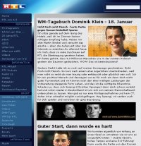 Dominik Klein f�hrt f�r RTL ein  WM-Tagebuch.