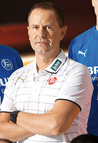 Der neue Trainer Ryan Ziglersen.