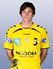 Zweitbester Saisonsch�tze bei den "L�wen" mit 90/46 Treffern: Uwe Gensheimer.