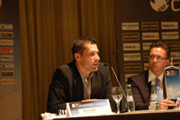 Botschafter des "Final4": Stefan L�vgren.