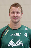 Linksh�nder Evars Klesniks versucht sein Comeback nach langer Verletzungspause.