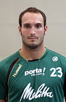 Linksau�en Aljoscha Schmidt ist mit 104/45 Treffern bester Mindener Torsch�tze bislang.