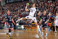 Marcus Ahlm konnte sich im Derby nur einmal in die Torsch�tzenliste eintragen.