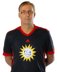 Erstmals in L�bbecke in der Kritik: Patrik Liljestrand.