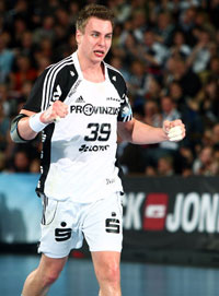 Filip Jicha war mit 8/1 Treffern erneut bester Torsch�tze.