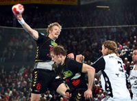 Michael Hegemann drehte nur Mitte der ersten Halbzeit kurz auf, blieb sonst blass.