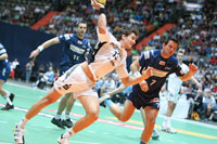 Es dauerte �ber acht Minuten, ehe Marcus Ahlm den ersten Kieler Treffer erzielte.