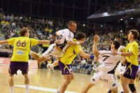 Oftmals spektakul�r, aber nicht so effizient wie in den vergangenen Partien: Christian Zeitz.