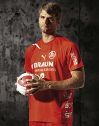 Mittelmann Michael Schweikardt kam aus Göppingen. Mittelmann Michael Schweikardt kam aus Göppingen.