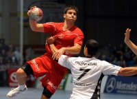 Nenad Vuckovic erzielte f�nf Tore f�r den Gastgeber.