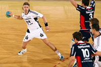 Aron Palmarsson durfte von Beginn an ran.