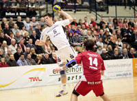 Kim Andersson durfte erneut von Beginn an ran. Der Schwede erzielte einen Treffer.