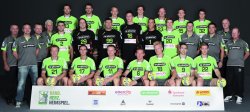 Der Kader der TSV Hannover-Burgdorf,  zu Gast in der Sparkassen-Arena-Kiel am 11. Dezember.