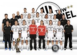 Das Team des THW Kiel.