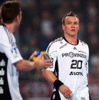 B�renstark: Christian Zeitz war der Mann des Spiels.