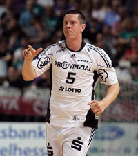 Kim Andersson spielte die gesamte zweite Halbzeit durch.