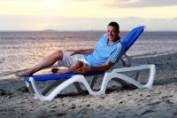 Entspannende Momente wie auf La Reunion d�rften in der weiteren Saisonvorbereitung Mangelware werden.